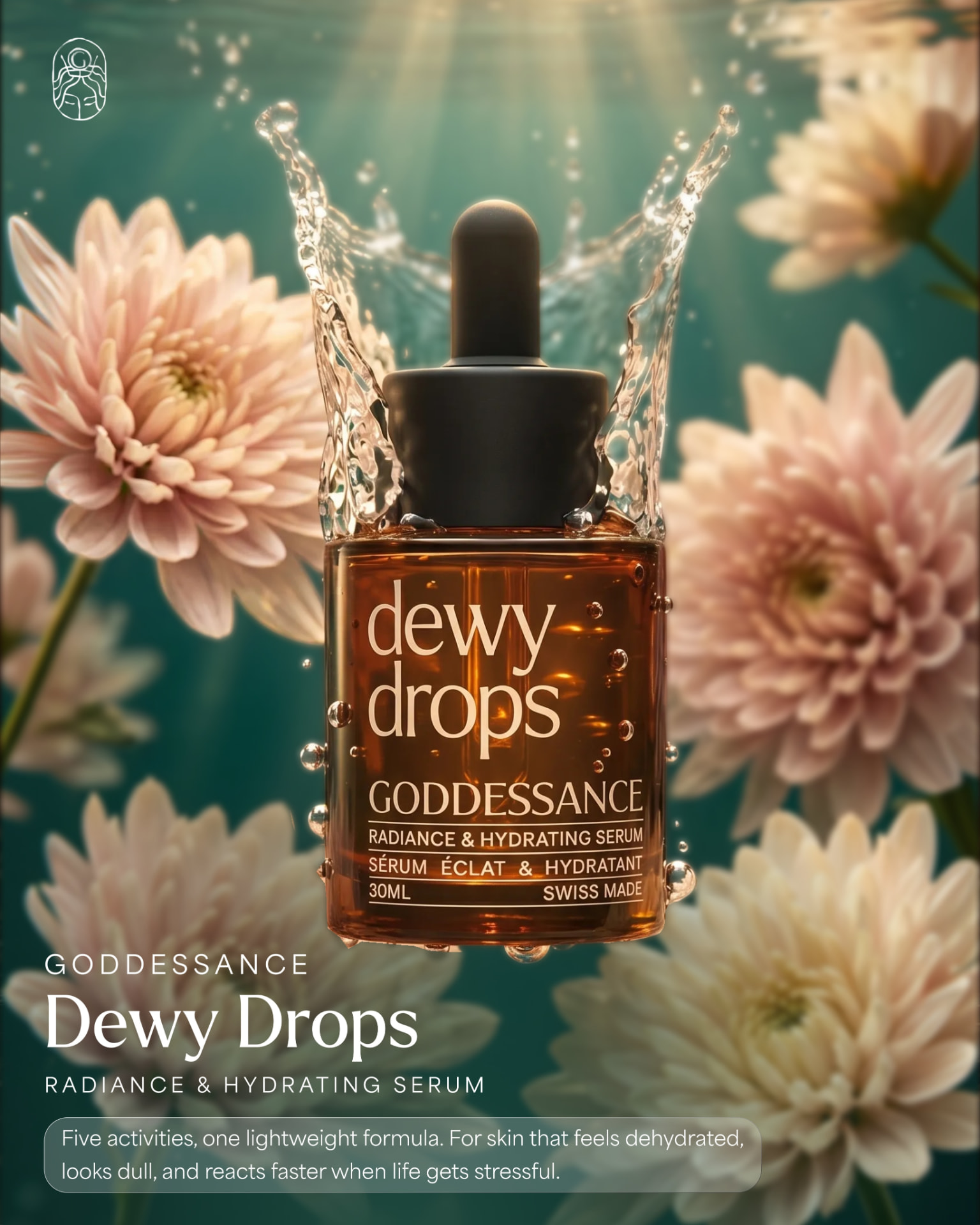 Goddessance Dewy Drops serum post